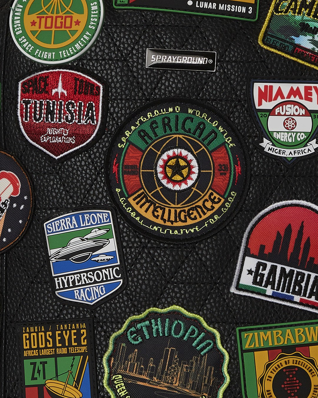 A.I. THE 54 (PATCHES OF AFRICA) CARGO BACKPACK | Sprayground Clearance