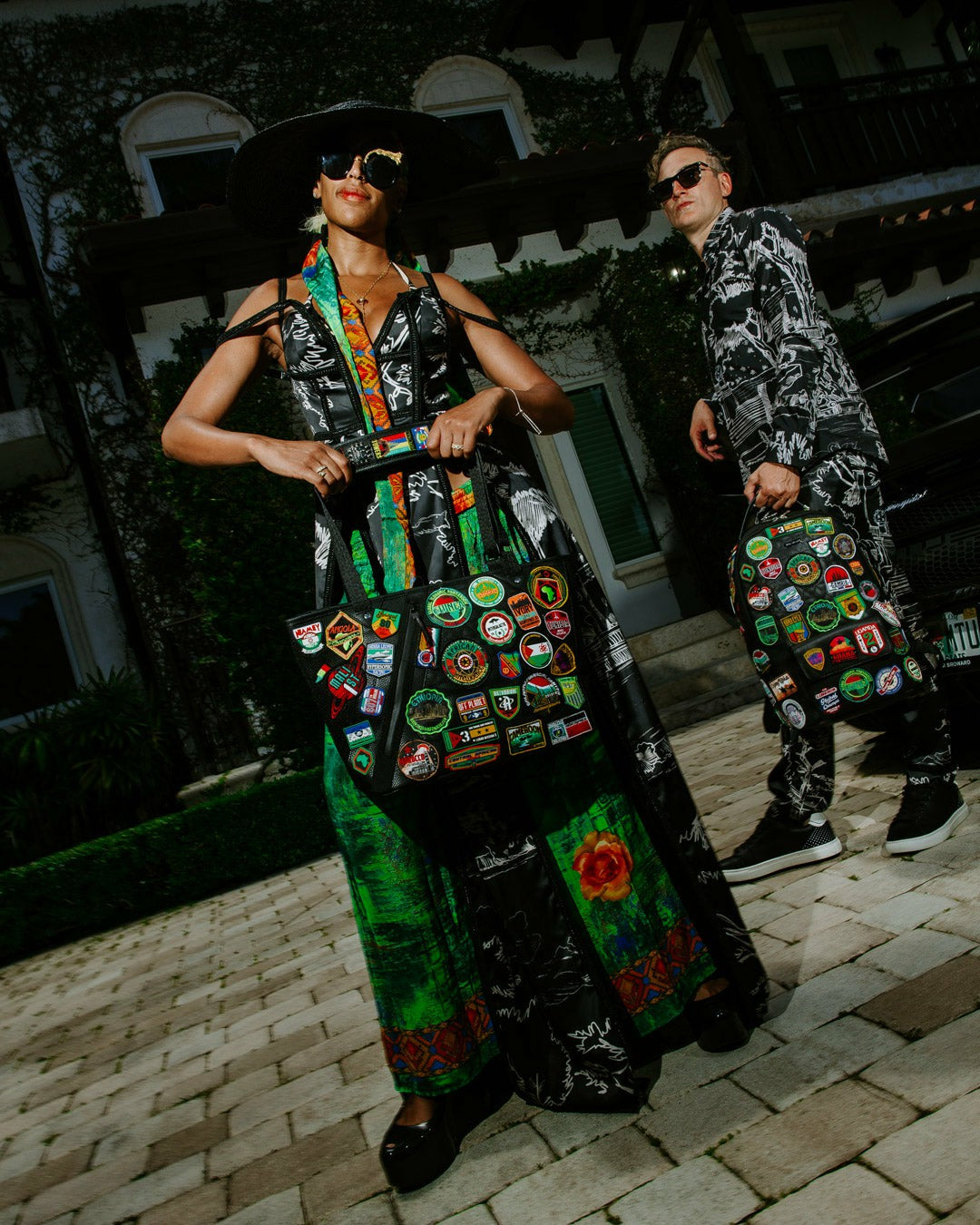 A.I. THE 54 (PATCHES OF AFRICA) CARGO BACKPACK | Sprayground Clearance