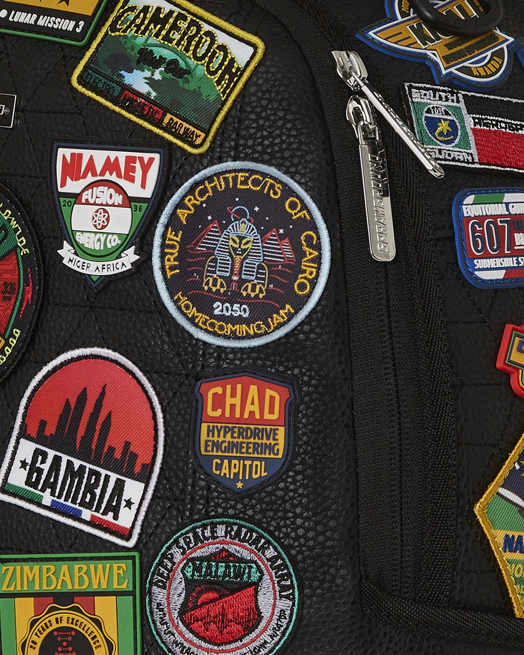A.I. THE 54 (PATCHES OF AFRICA) CARGO BACKPACK | Sprayground Clearance