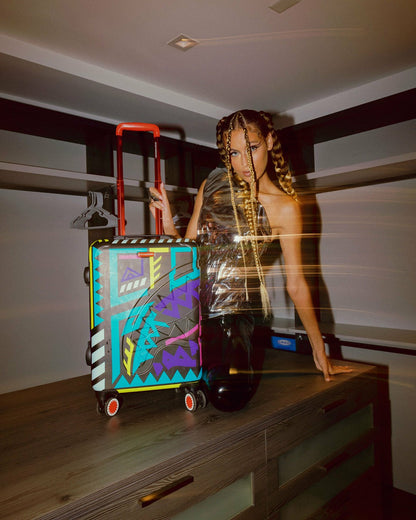 A.I. PATH TO THE FUTURE III HARDSHELL CARRY-ON LUGGAGE - SANDFLOWER CO | Sprayground Discount