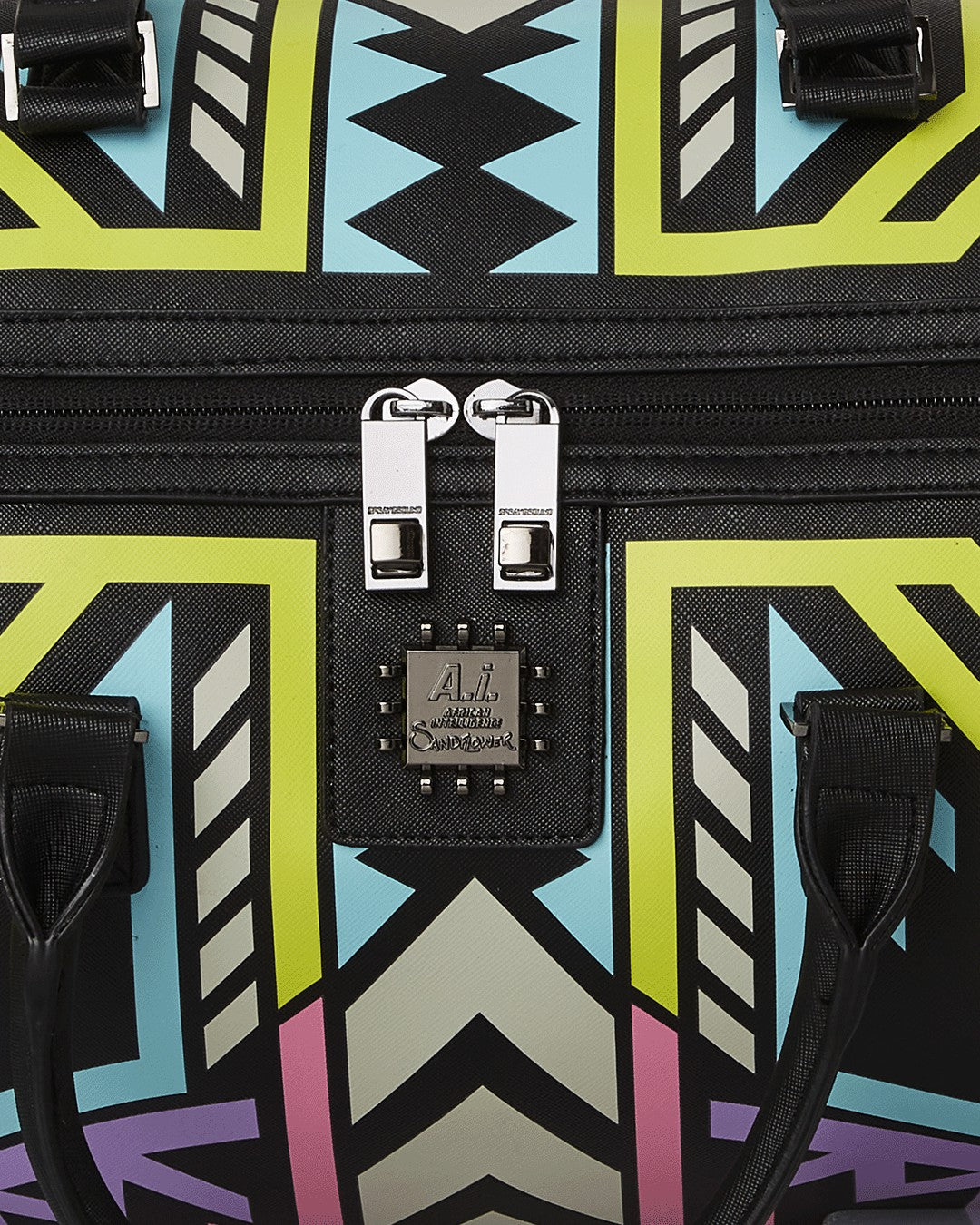 A.I. PATH TO THE FUTURE III DUFFLE - SANDFLOWER COLLAB (GLOW IN THE DA | Sprayground for sale