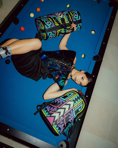 A.I. PATH TO THE FUTURE III DUFFLE - SANDFLOWER COLLAB (GLOW IN THE DA | Sprayground for sale