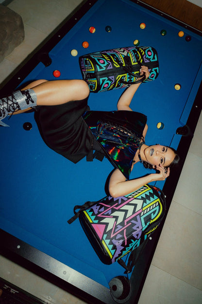A.I. PATH TO THE FUTURE III DUFFLE - SANDFLOWER COLLAB (GLOW IN THE DA | Sprayground for sale