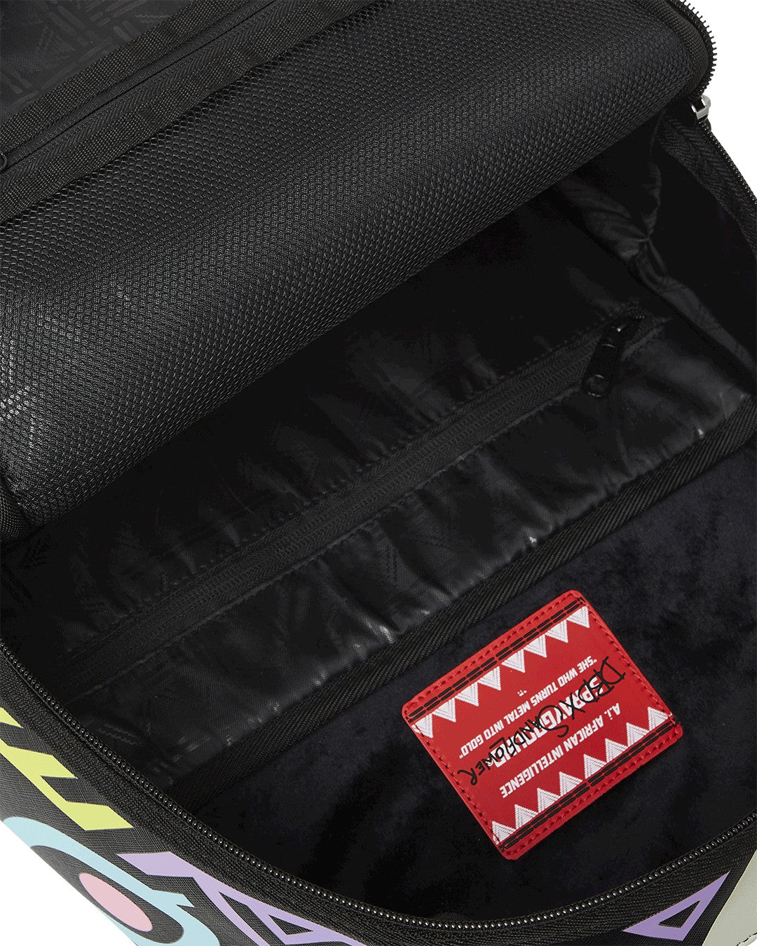 A.I. PATH TO THE FUTURE III BACKPACK - SANDFLOWER COLLAB (GLOW IN THE | Sprayground Clearance
