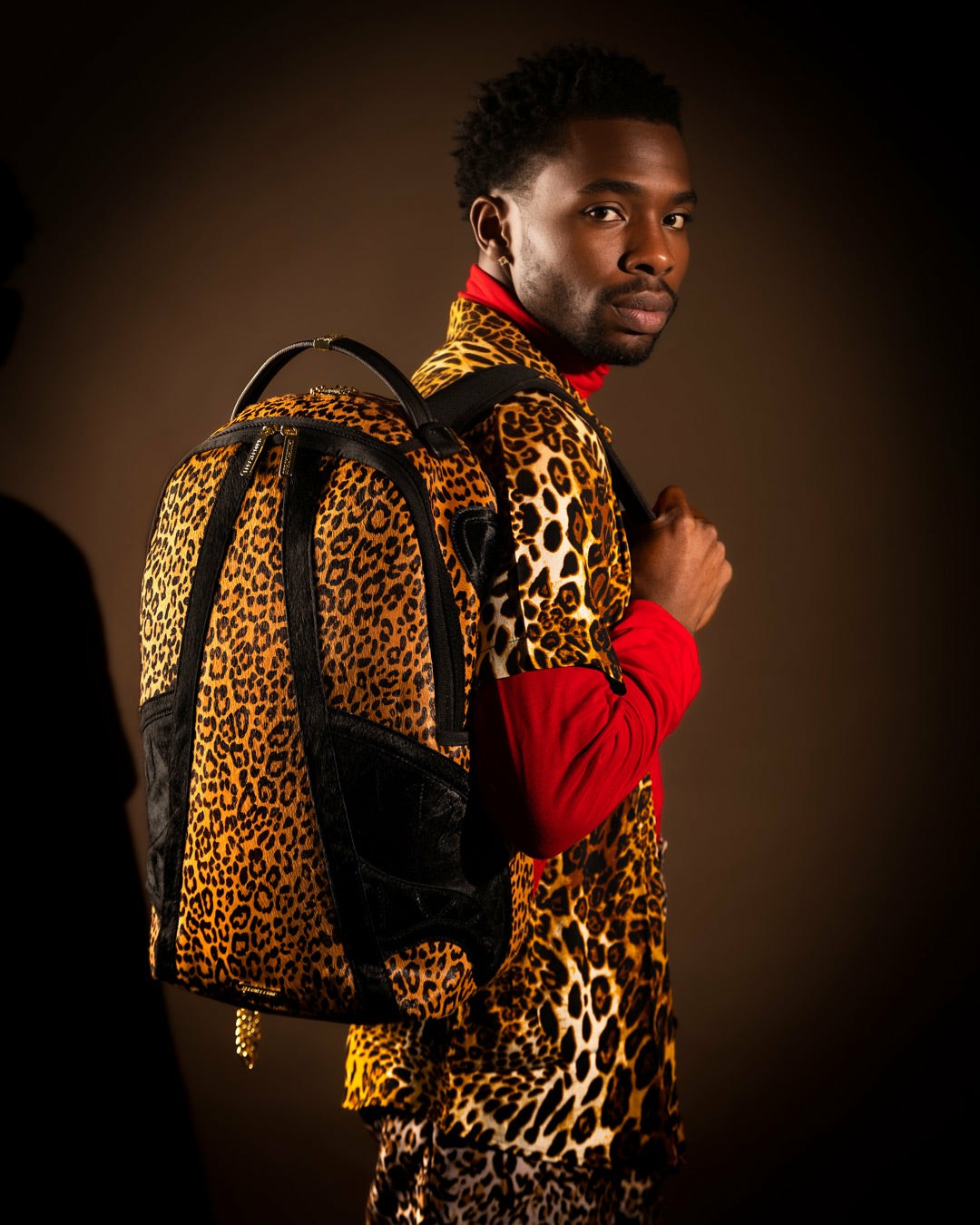 AFRICAN INTELLIGENCE 9 COURAGE LIVES ON BACKPACK - SANDFLOWER COLLAB | Sprayground Online