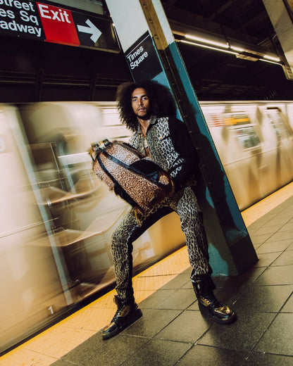 AFRICAN INTELLIGENCE 9 COURAGE LIVES ON BACKPACK - SANDFLOWER COLLAB | Sprayground Online