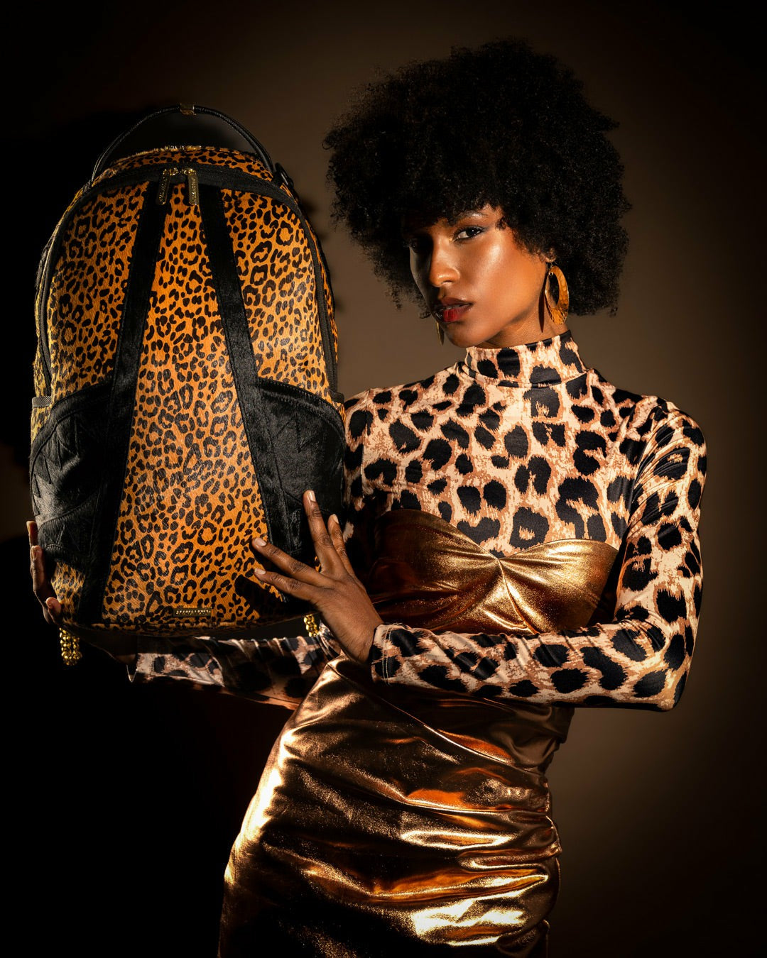 AFRICAN INTELLIGENCE 9 COURAGE LIVES ON BACKPACK - SANDFLOWER COLLAB | Sprayground Online