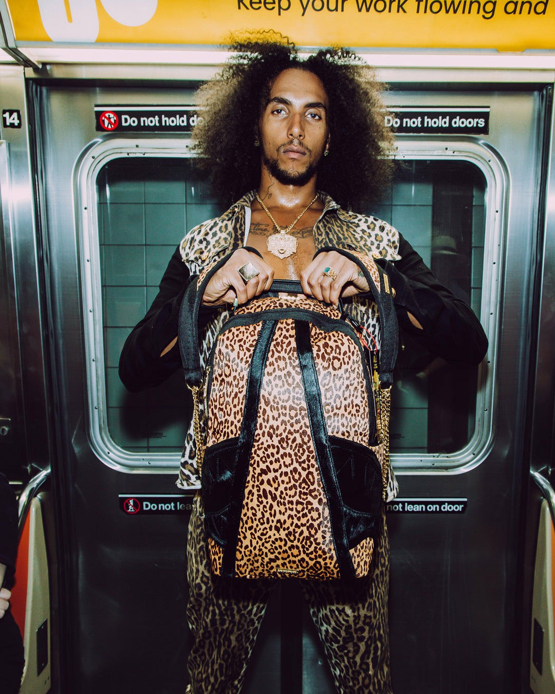 AFRICAN INTELLIGENCE 9 COURAGE LIVES ON BACKPACK - SANDFLOWER COLLAB | Sprayground Online