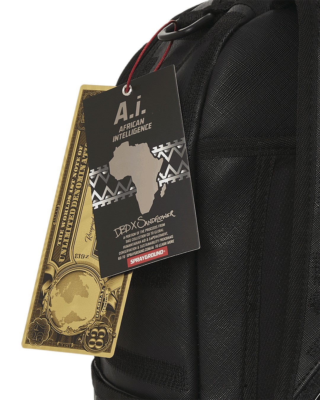 AFRICAN INTELLIGENCE 9 APEX GENIUS BACKPACK - SANDFLOWER COLLAB | Sprayground Near Me