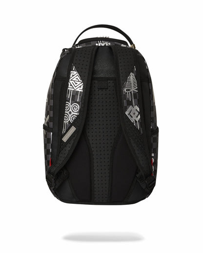 AFRICAN INTELLIGENCE 9 POWER GLYPHICS BACKPACK - SANDFLOWER COLLAB | Sprayground sale
