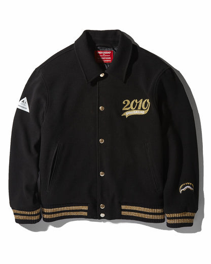 A.I.9 AFRICAN INTELLIGENCE GUILDED LEOPARD - SANDFLOWER COLLAB VARSITY | Sprayground US