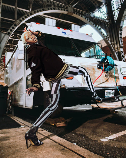 A.I.9 AFRICAN INTELLIGENCE GUILDED LEOPARD - SANDFLOWER COLLAB VARSITY | Sprayground US