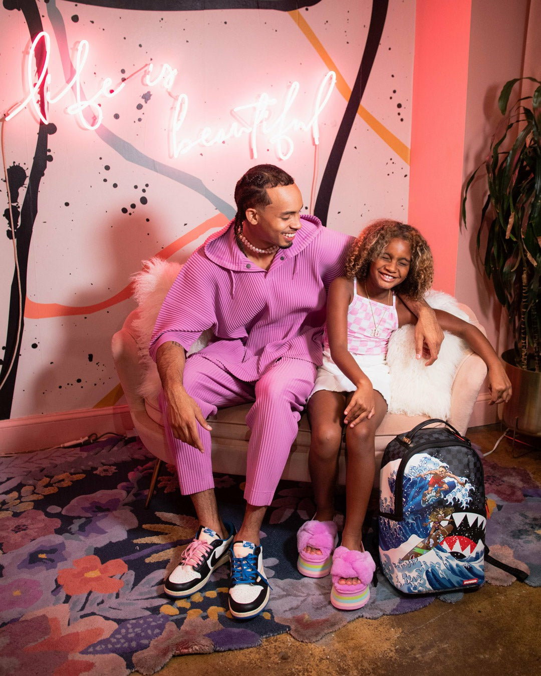AMARI BAILEY & SISTER SURFRIDER COLLAB BACKPACK (DLXV) | Sprayground Online