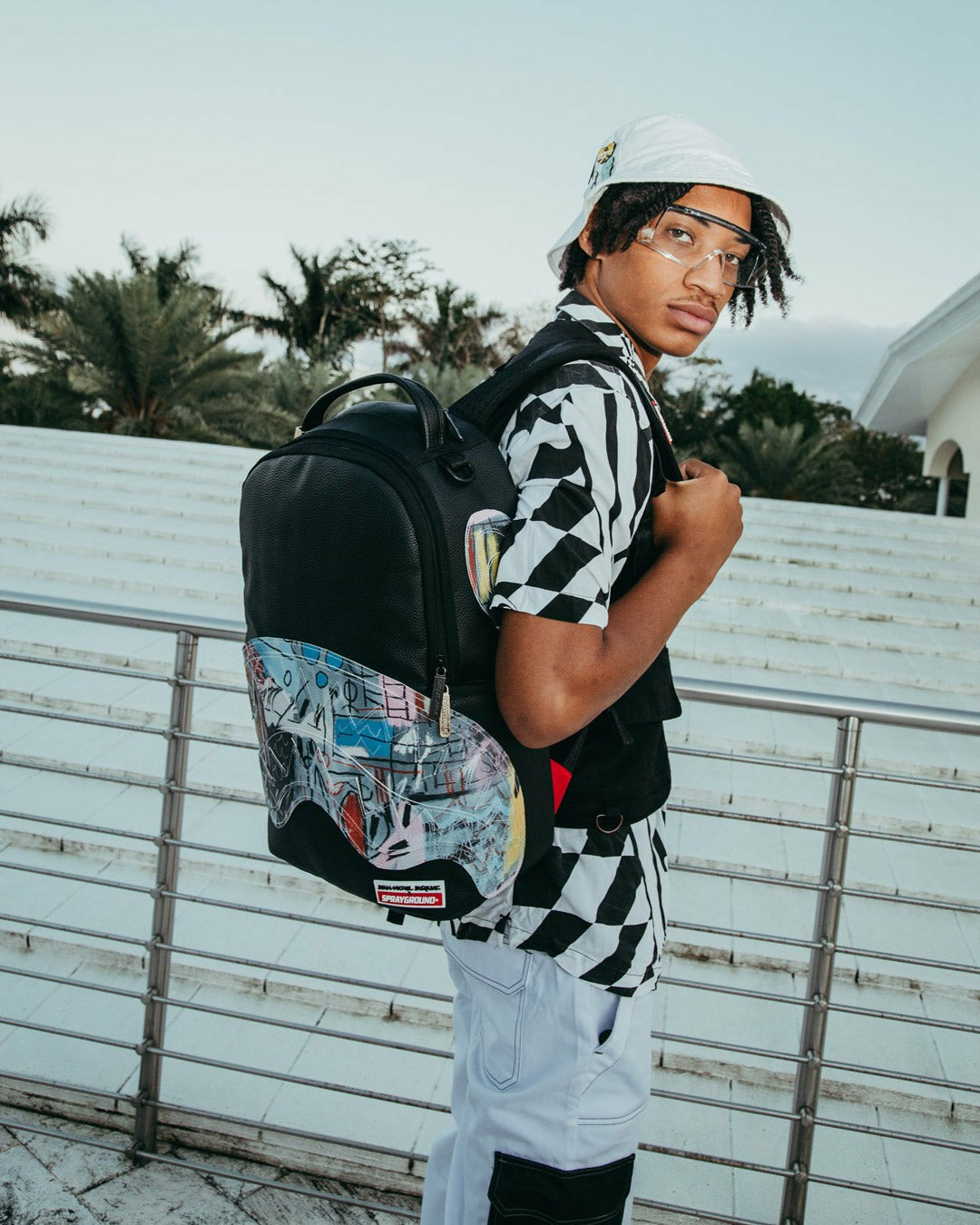 OFFICIAL BASQUIAT UNTITLED 1982 BACKPACK (DLXV) | Sprayground for sale