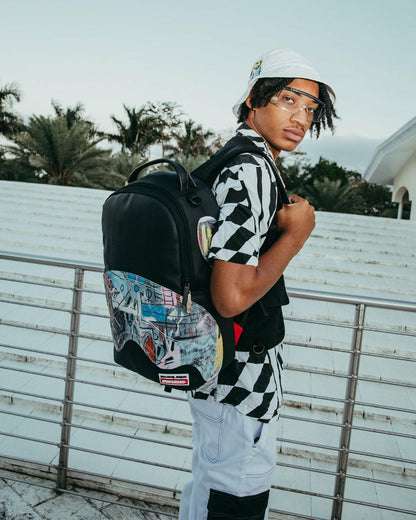 OFFICIAL BASQUIAT UNTITLED 1982 BACKPACK (DLXV) | Sprayground for sale