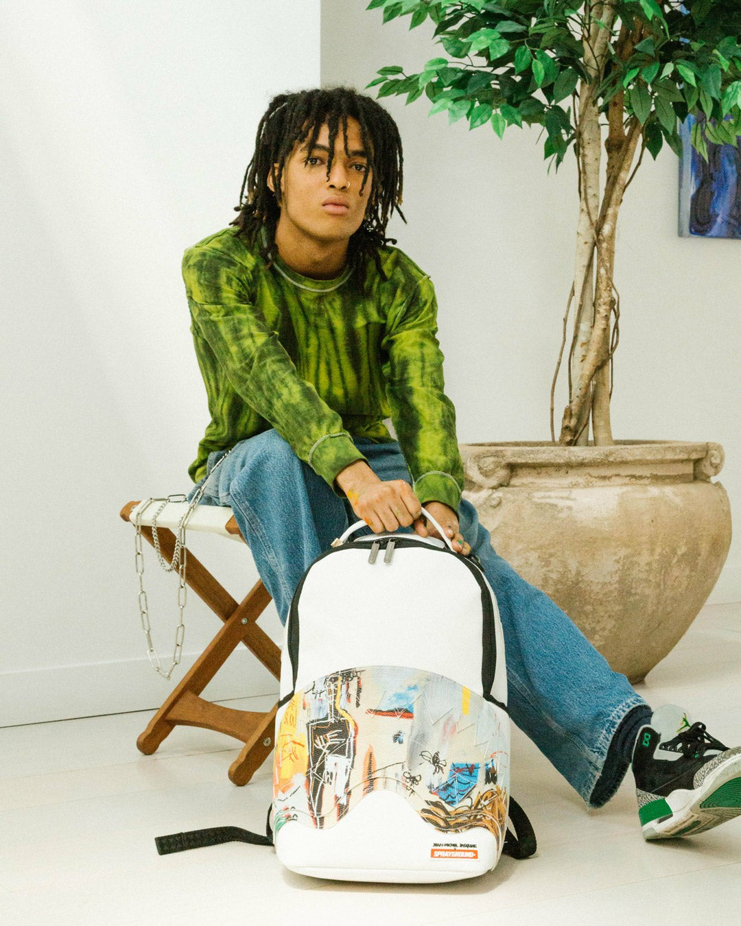 OFFICIAL BASQUIAT ACQUE PERICOLOSE 1981 BACKPACK (DLXV) | Sprayground Clearance