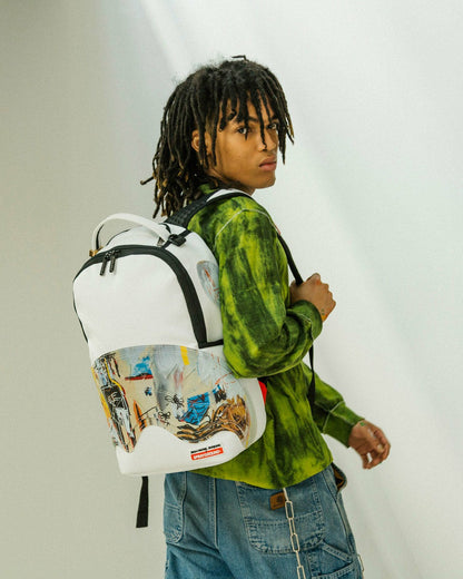OFFICIAL BASQUIAT ACQUE PERICOLOSE 1981 BACKPACK (DLXV) | Sprayground Clearance