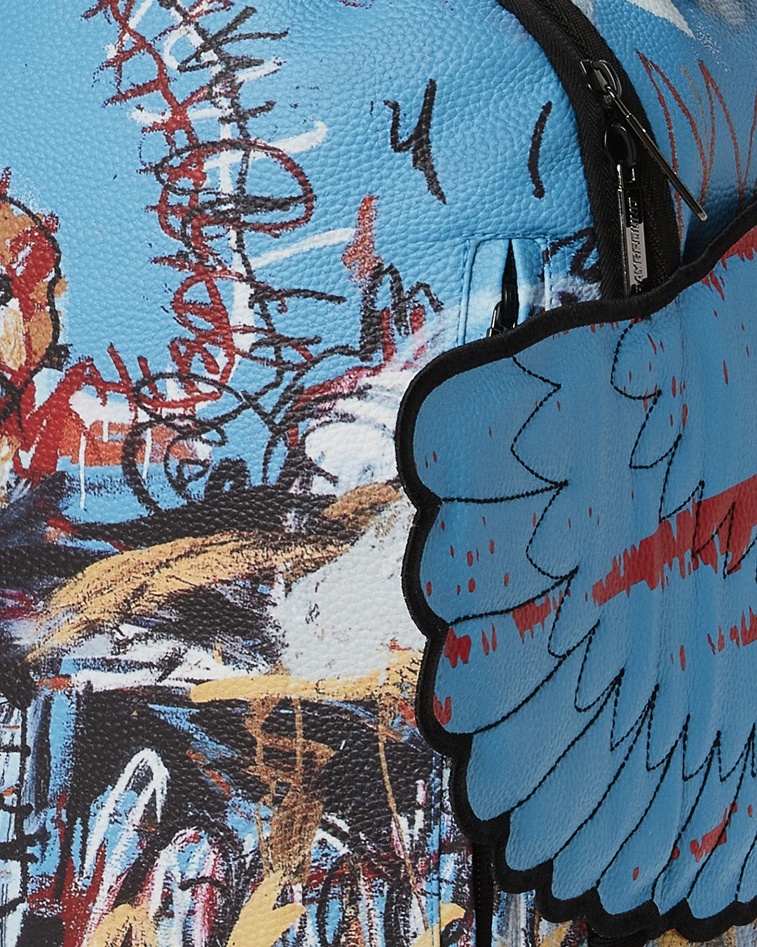 OFFICIAL BASQUIAT UNTITLED (FALLEN ANGEL) 1981 WING BACKPACK (DLXV) | Sprayground Near Me