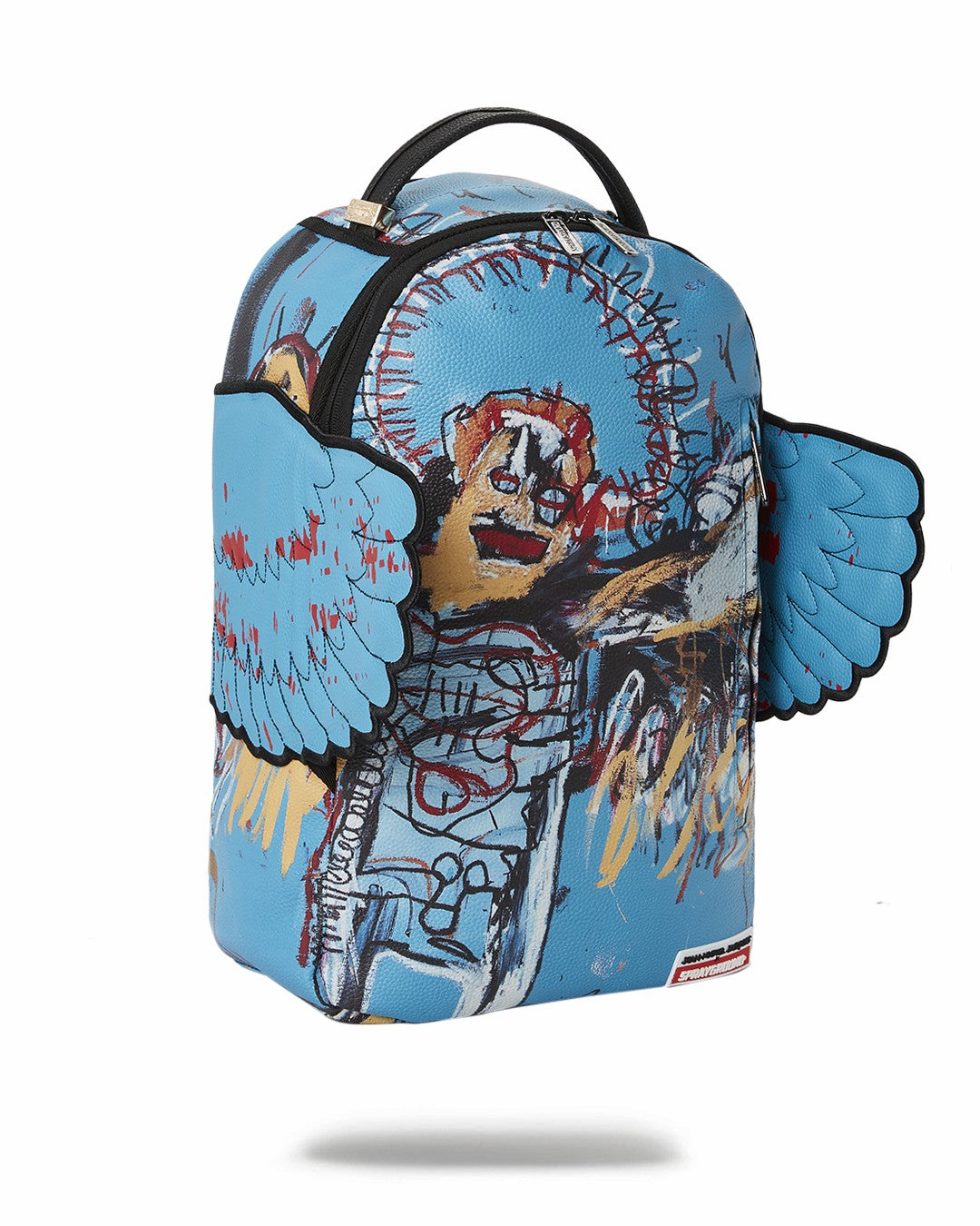 OFFICIAL BASQUIAT UNTITLED (FALLEN ANGEL) 1981 WING BACKPACK (DLXV) | Sprayground Near Me