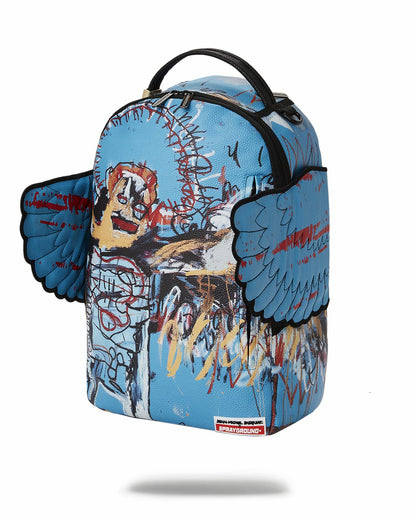 OFFICIAL BASQUIAT UNTITLED (FALLEN ANGEL) 1981 WING BACKPACK (DLXV) | Sprayground Near Me