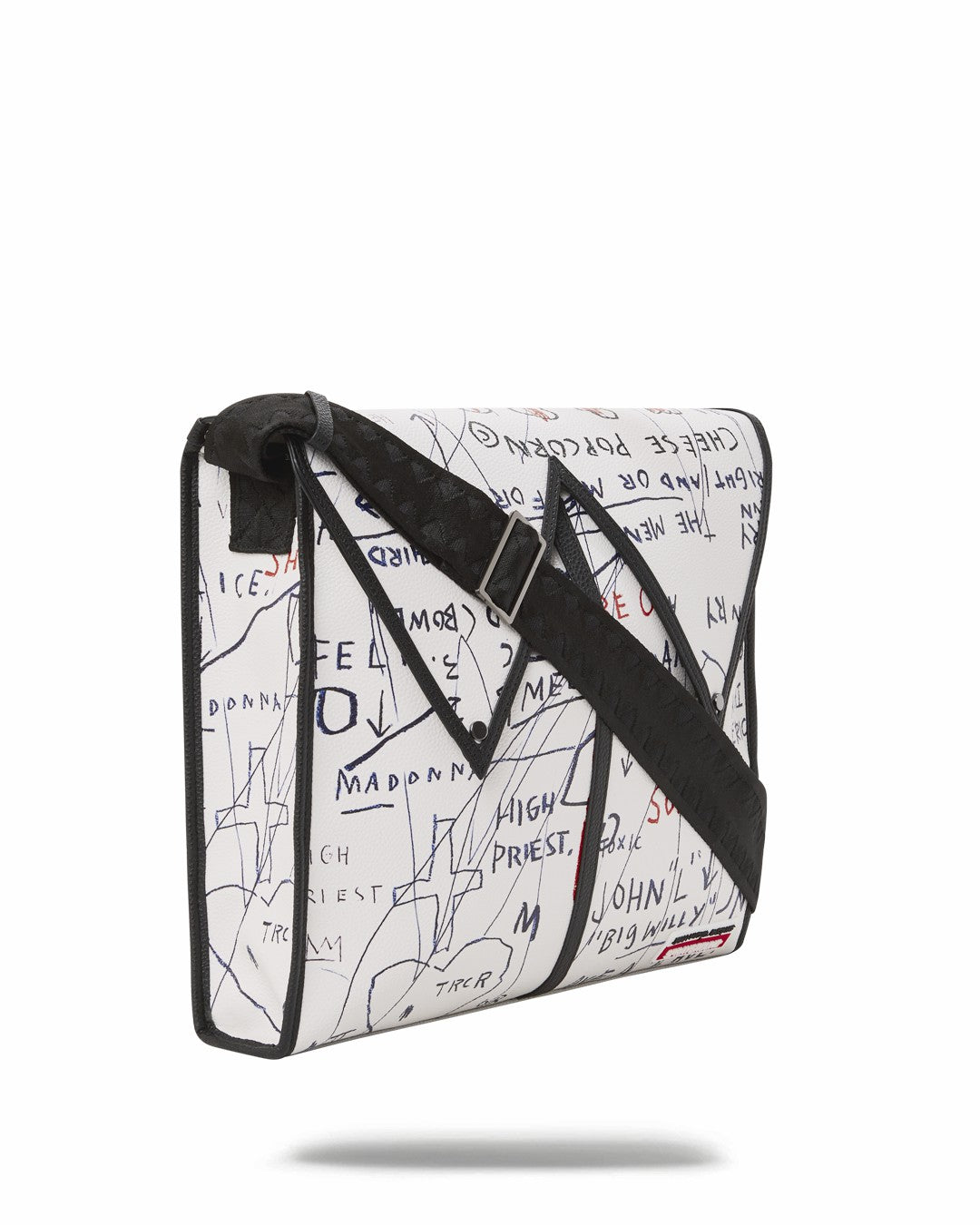 OFFICIAL BASQUIAT UNTITLED (CHEESE POPCORN) 1983 SLING MESSENGER | Sprayground US