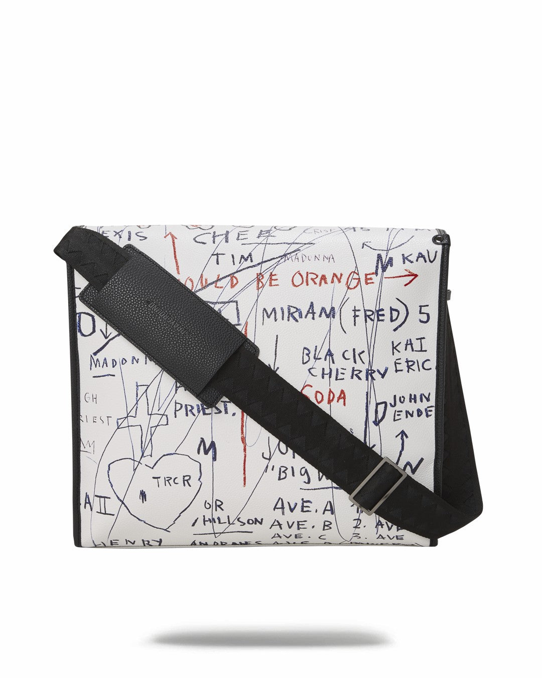 OFFICIAL BASQUIAT UNTITLED (CHEESE POPCORN) 1983 SLING MESSENGER | Sprayground US