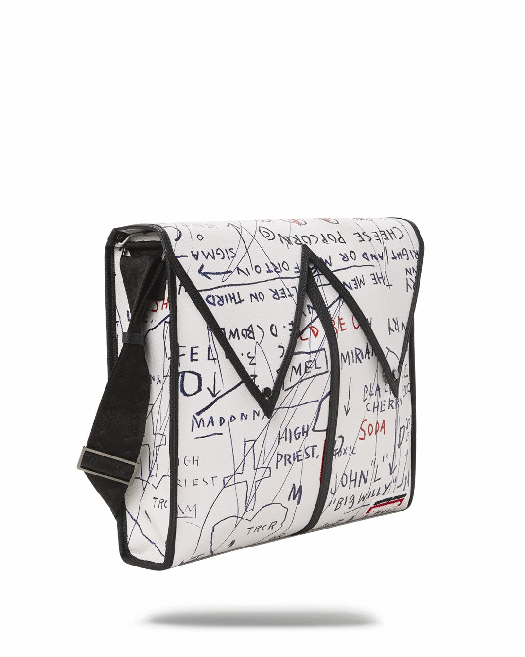 OFFICIAL BASQUIAT UNTITLED (CHEESE POPCORN) 1983 SLING MESSENGER | Sprayground US