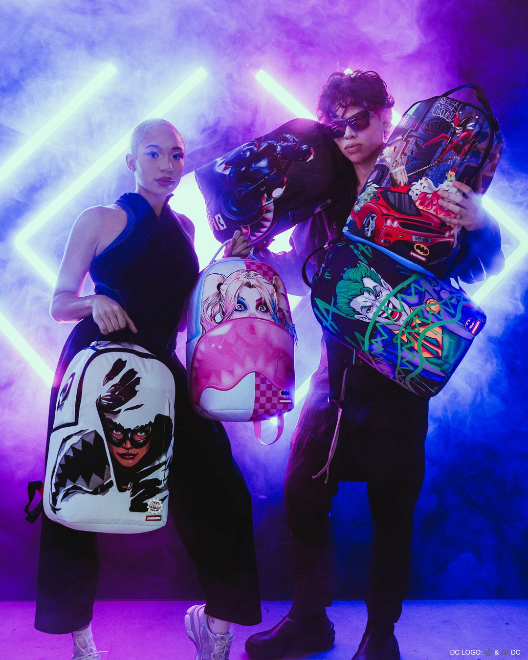 CAT WOMAN BIKER DLXSR BACKPACK | Sprayground Online