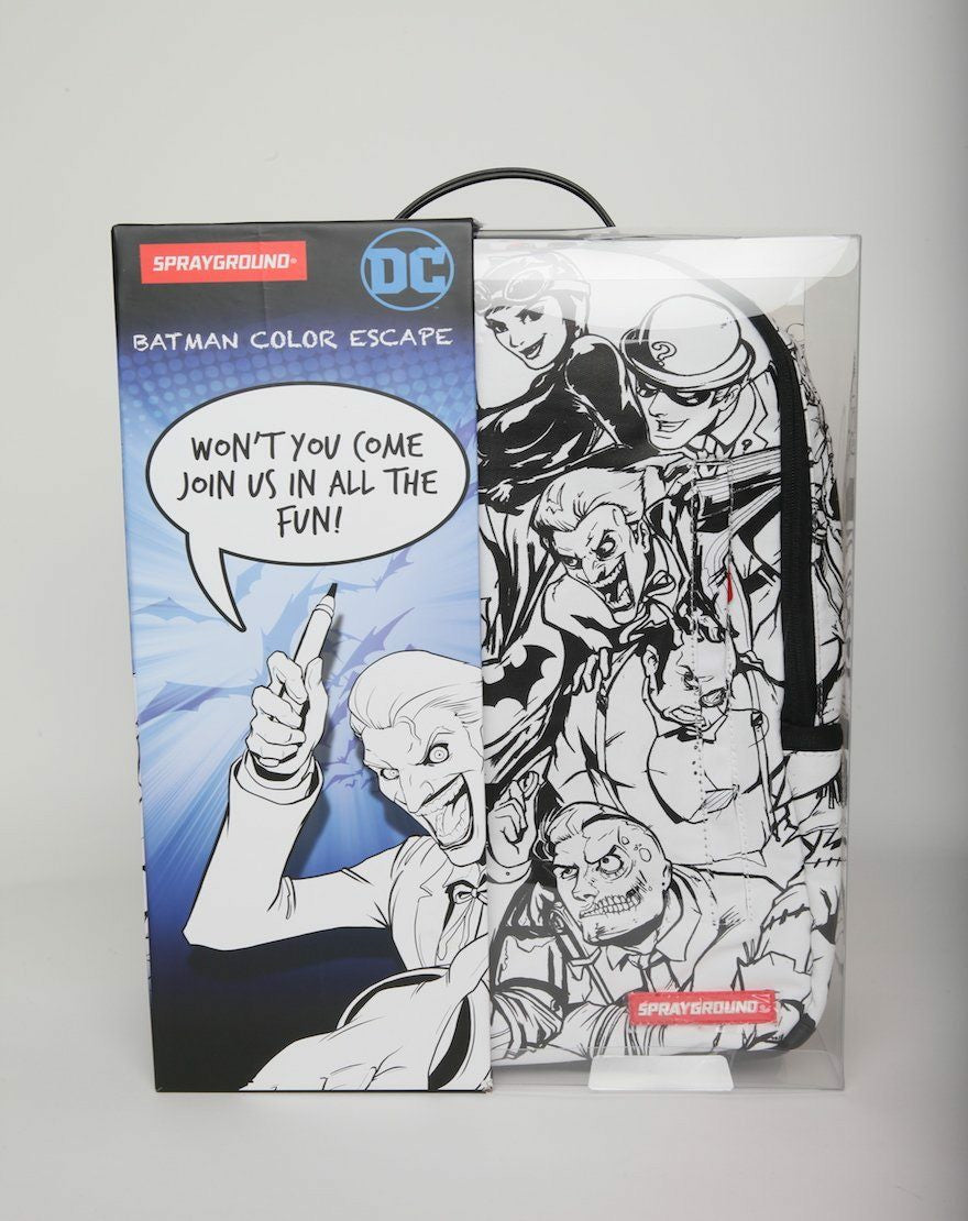 BATMAN VILLAINS DIY BACKPACK | Sprayground Discount