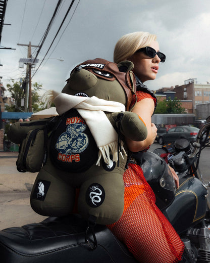 CALL OF DUTY AVIATOR FEARLESS MONEYBEAR TEDDYBEAR BACKPACK | Sprayground Discount