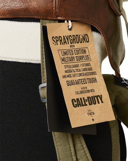 CALL OF DUTY AVIATOR FEARLESS MONEYBEAR TEDDYBEAR BACKPACK | Sprayground Discount