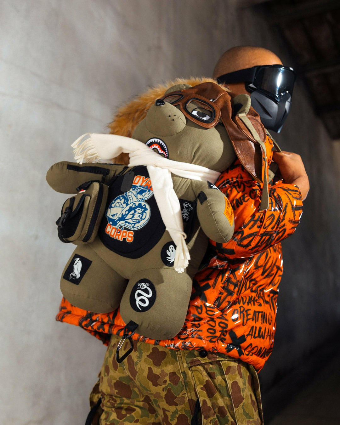 CALL OF DUTY AVIATOR FEARLESS MONEYBEAR TEDDYBEAR BACKPACK | Sprayground Discount