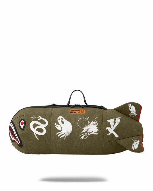 CALL OF DUTY SHARK TORPEDO DUFFLE | Sprayground for sale