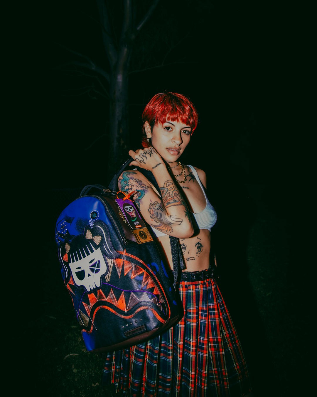CAZZU ERRORCITO PUNK SHARK BACKPACK | Sprayground sale