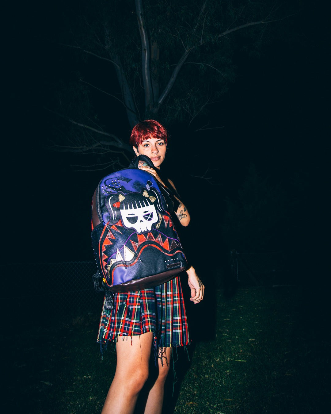 CAZZU ERRORCITO PUNK SHARK BACKPACK | Sprayground sale