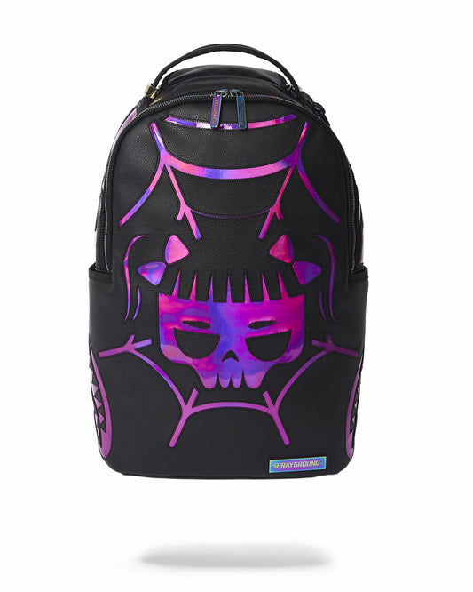 CAZZU IRIDESCENT CUT & SEW SPIDER SKULL SHARK BACKPACK (DLXV) | Sprayground US