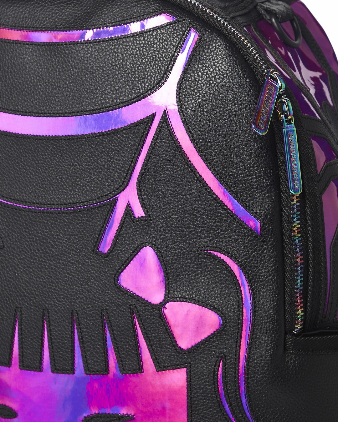 CAZZU IRIDESCENT CUT & SEW SPIDER SKULL SHARK BACKPACK (DLXV) | Sprayground US