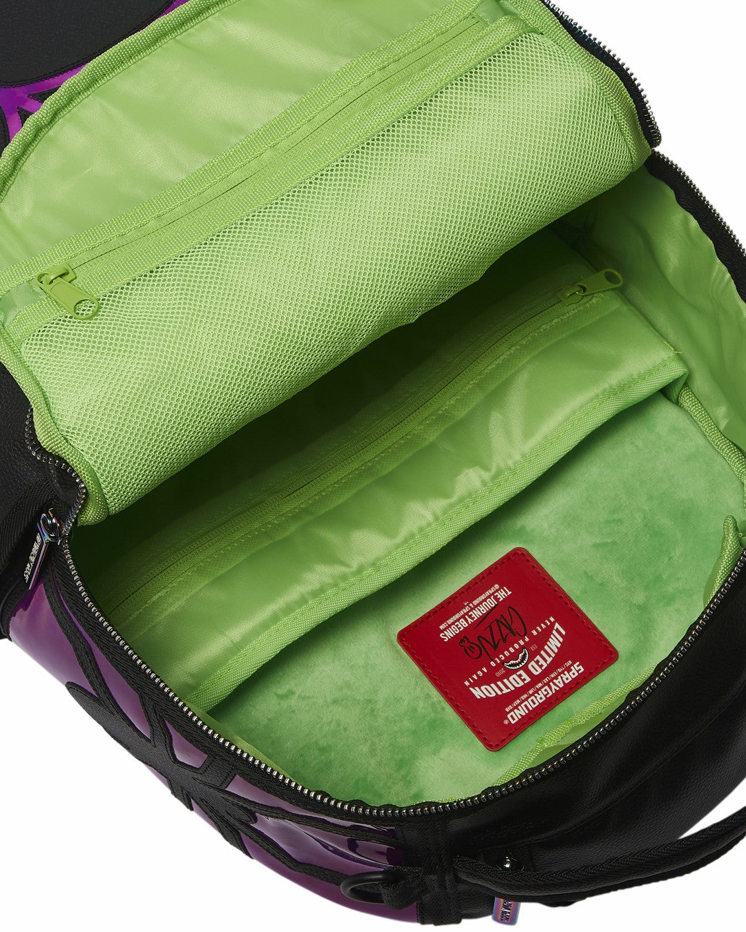 CAZZU IRIDESCENT CUT & SEW SPIDER SKULL SHARK BACKPACK (DLXV) | Sprayground US