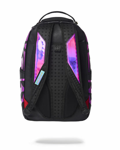 CAZZU IRIDESCENT CUT & SEW SPIDER SKULL SHARK BACKPACK (DLXV) | Sprayground US
