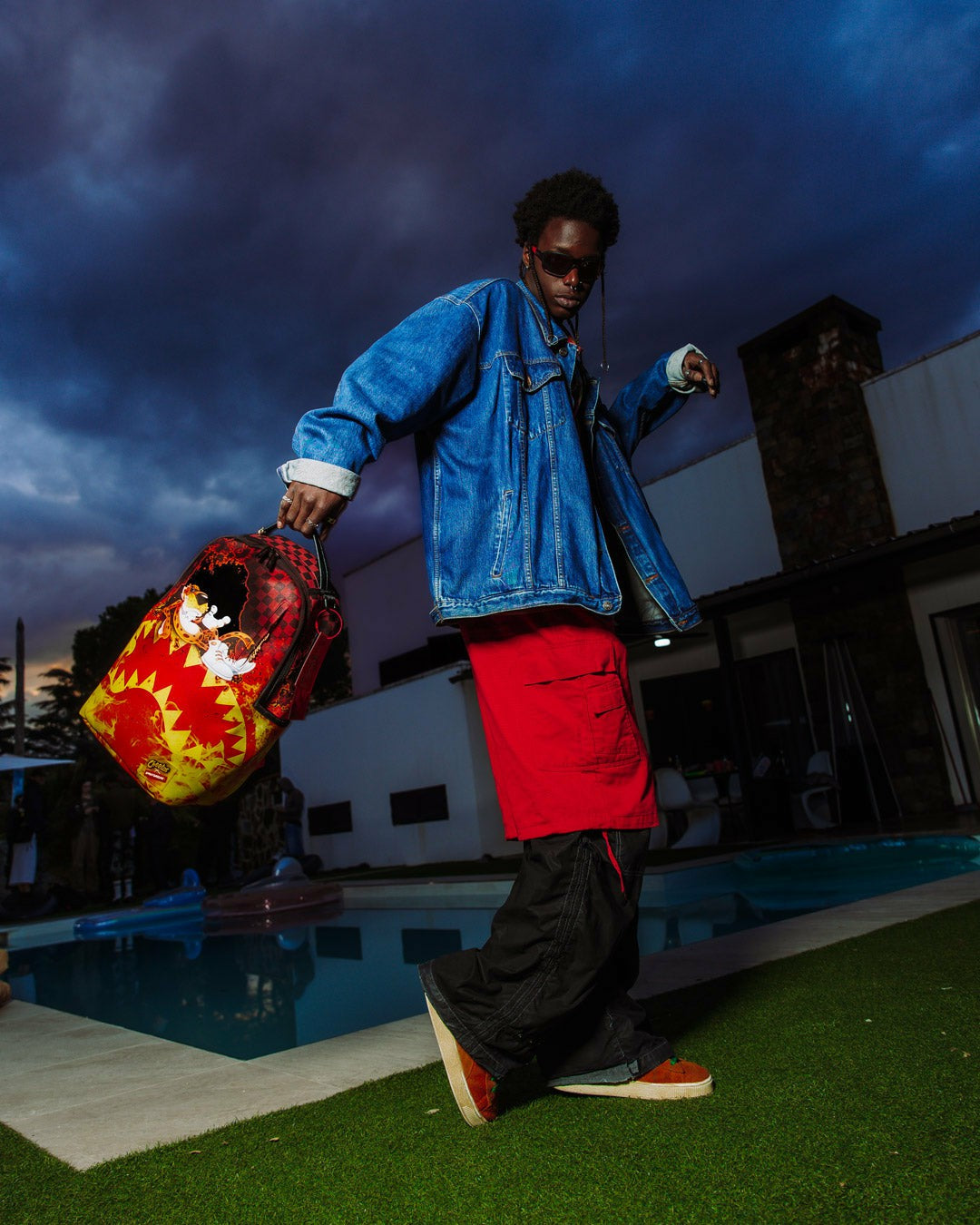 CHEETOS TOO HOT TO HANDLE BACKPACK | Sprayground for sale
