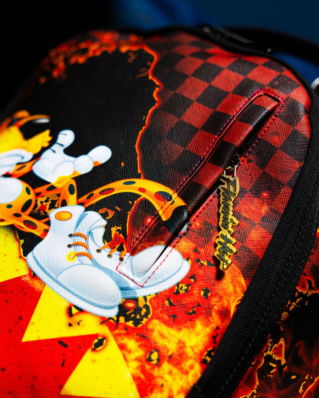 CHEETOS TOO HOT TO HANDLE BACKPACK | Sprayground for sale
