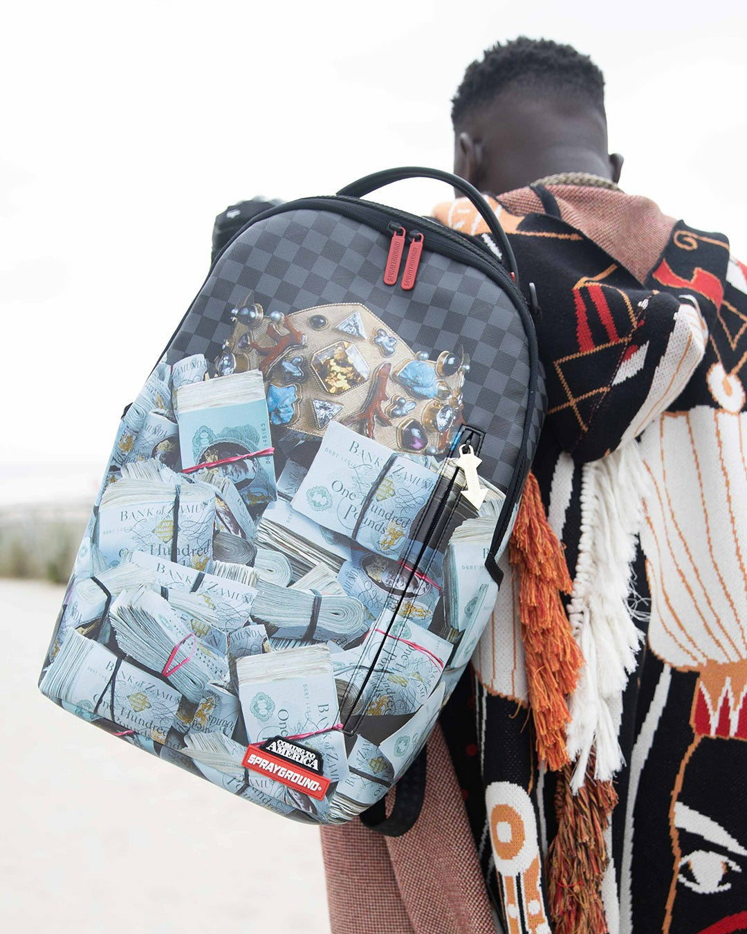 BANK STACKS OF ZAMUNDA COMING 2 AMERICA BACKPACK | Sprayground Near Me