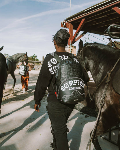 COMPTON COWBOYS WELCOME TO MY CITY BACKPACK | Sprayground sale
