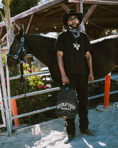 COMPTON COWBOYS WELCOME TO MY CITY BACKPACK | Sprayground sale