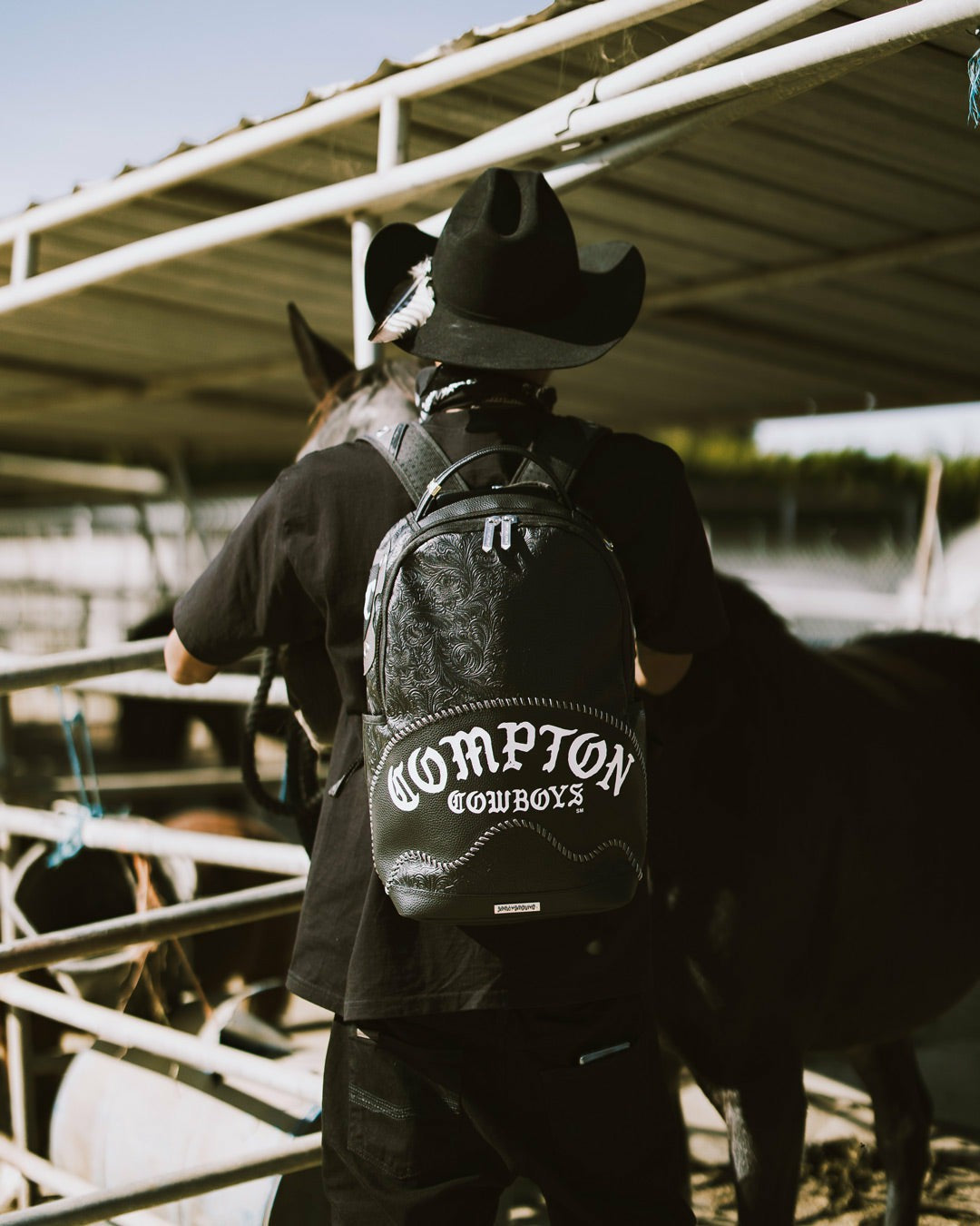 COMPTON COWBOYS WELCOME TO MY CITY BACKPACK | Sprayground sale