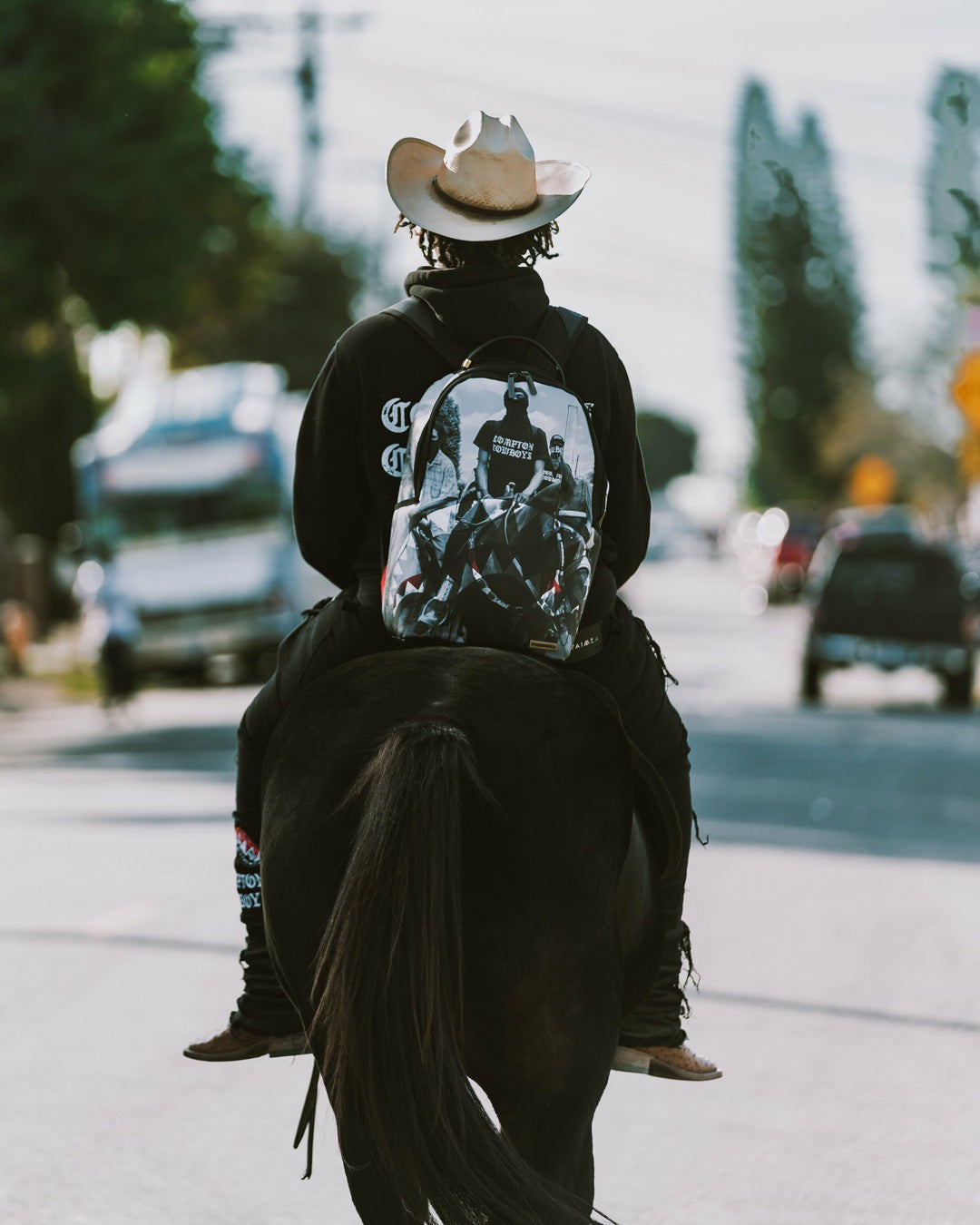 COMPTON COWBOYS RIDE ALONE BACKPACK | Sprayground US