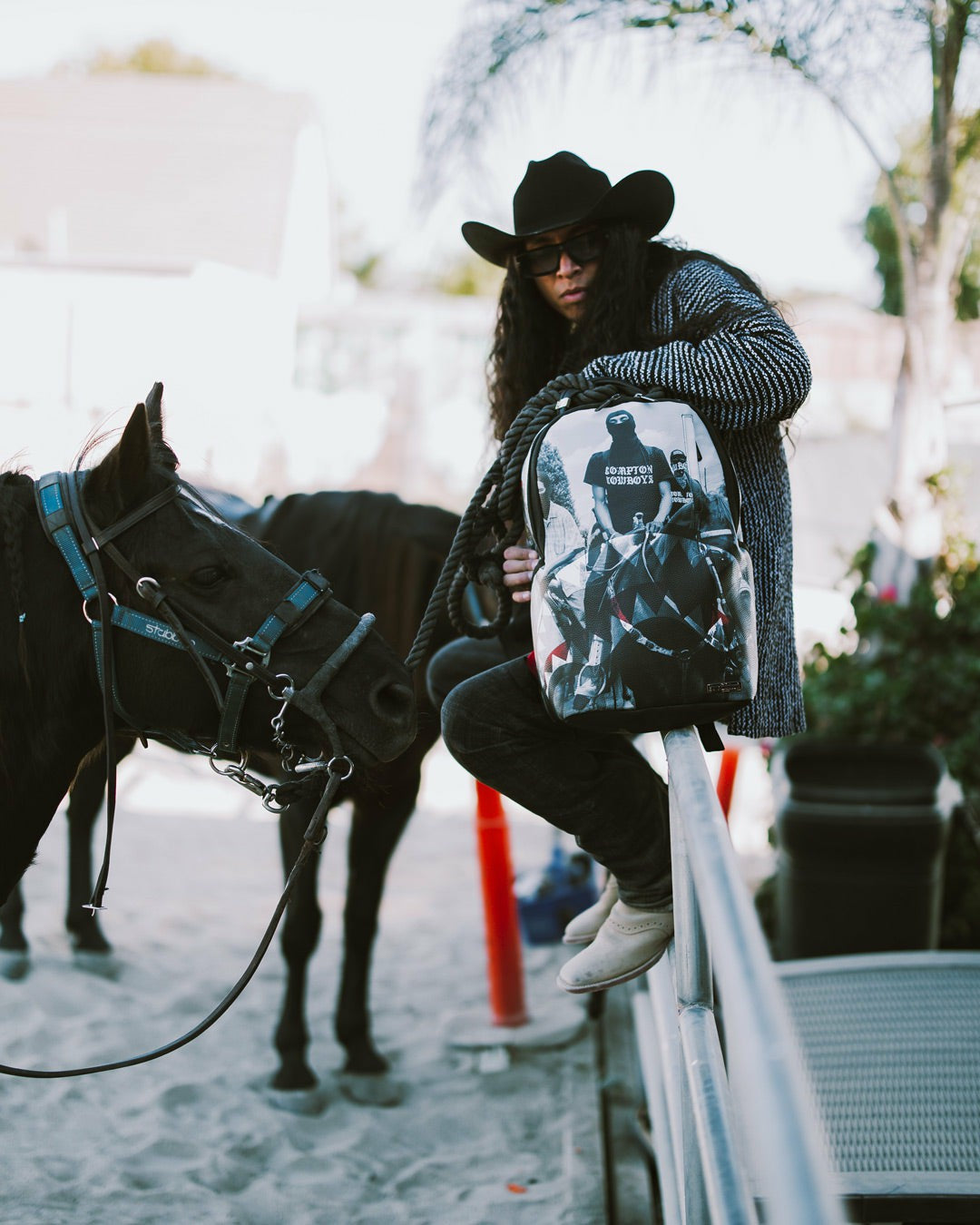 COMPTON COWBOYS RIDE ALONE BACKPACK | Sprayground US