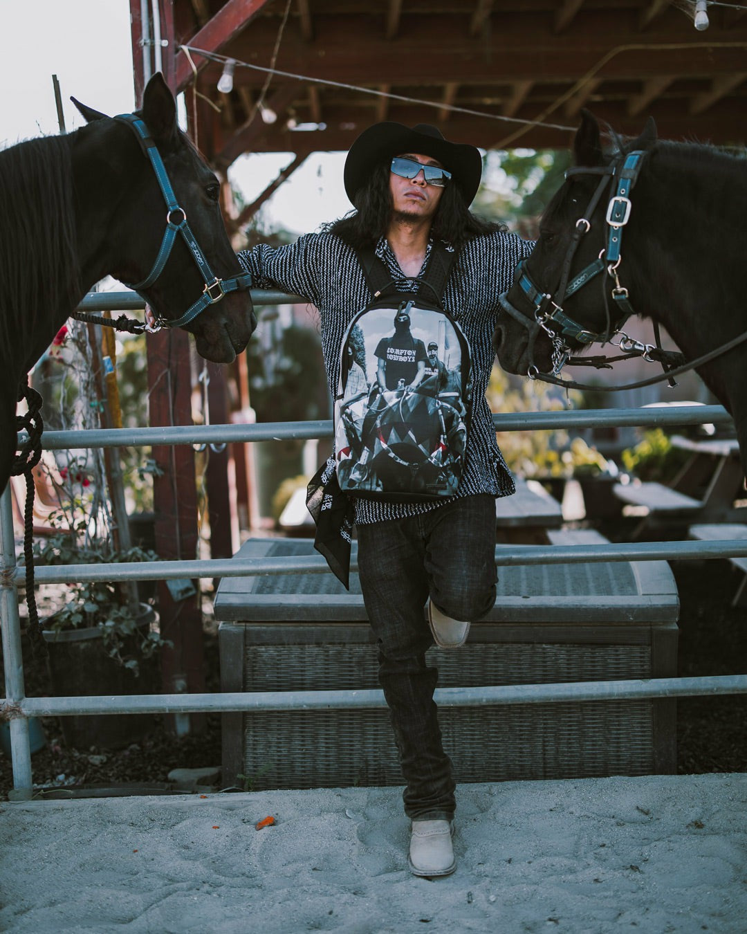 COMPTON COWBOYS RIDE ALONE BACKPACK | Sprayground US