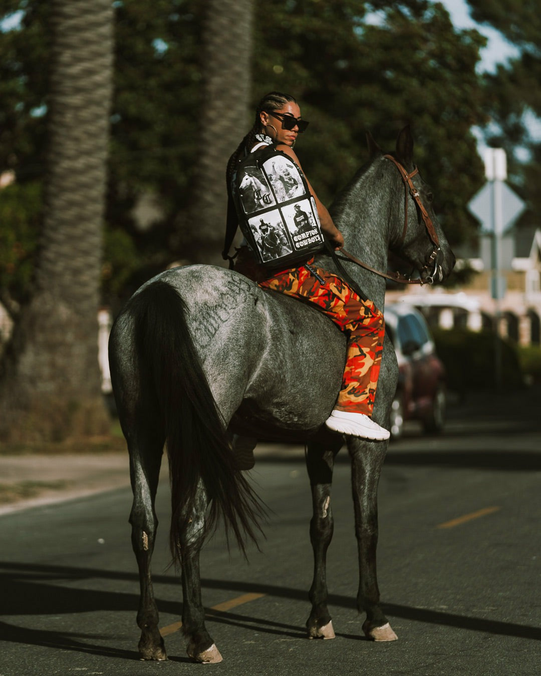 COMPTON COWBOYS HOME ON THE RANGE BACKPACK | Sprayground Discount