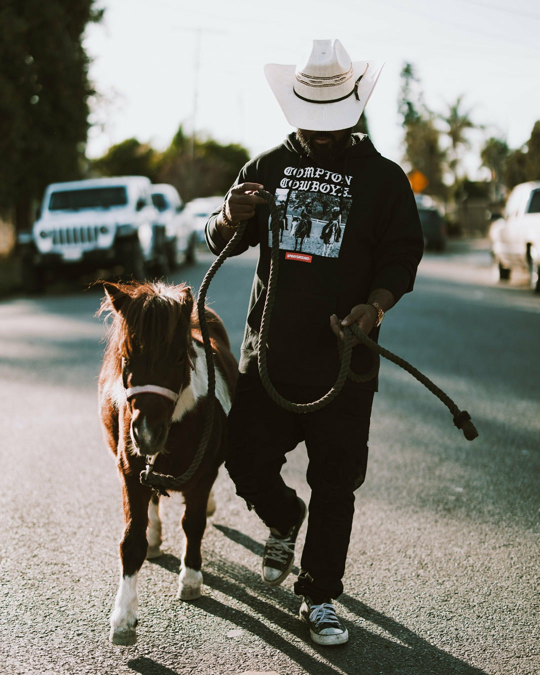 COMPTON COWBOYS CITY RIDERS HOODY | Sprayground for sale